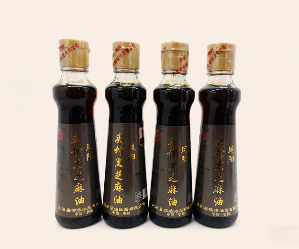 头榨黑芝麻油220ml