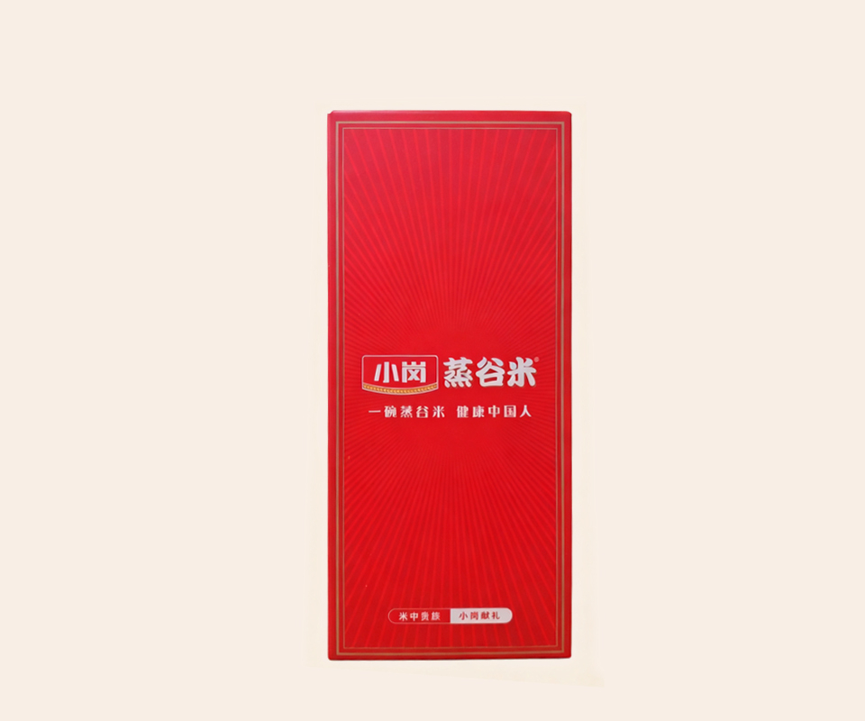 小岗蒸谷米米砖（红）400g