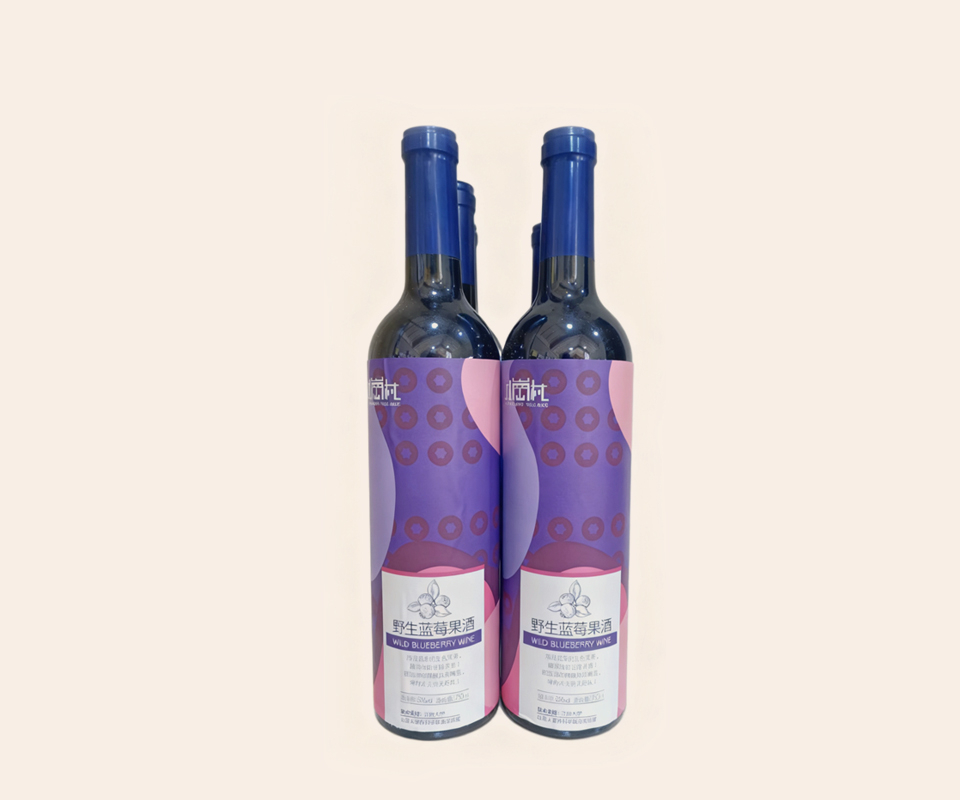 小岗野生蓝莓果酒