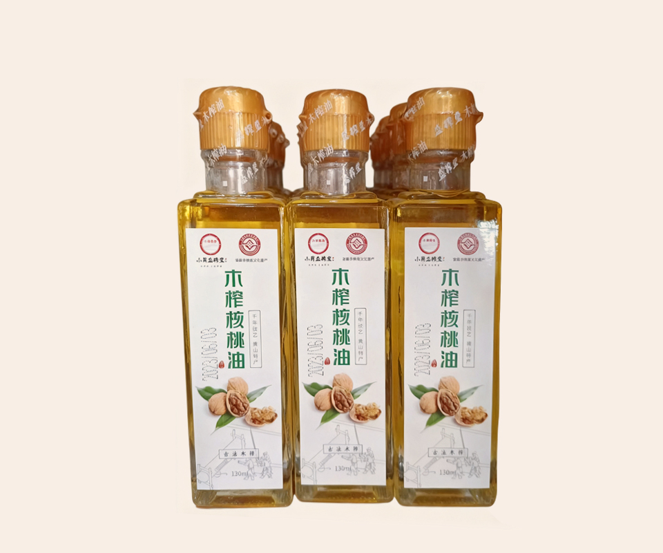 小岗盛榨堂木榨核桃油